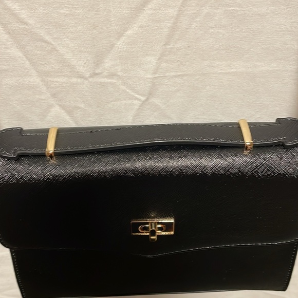 Venessa Williams Black shoulder / handle Hand Bag - Picture 3 of 6